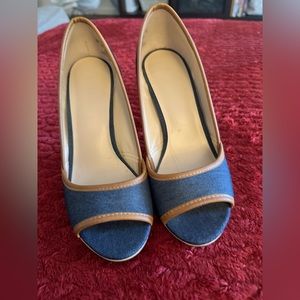 Size 7 Navy Blue Heels